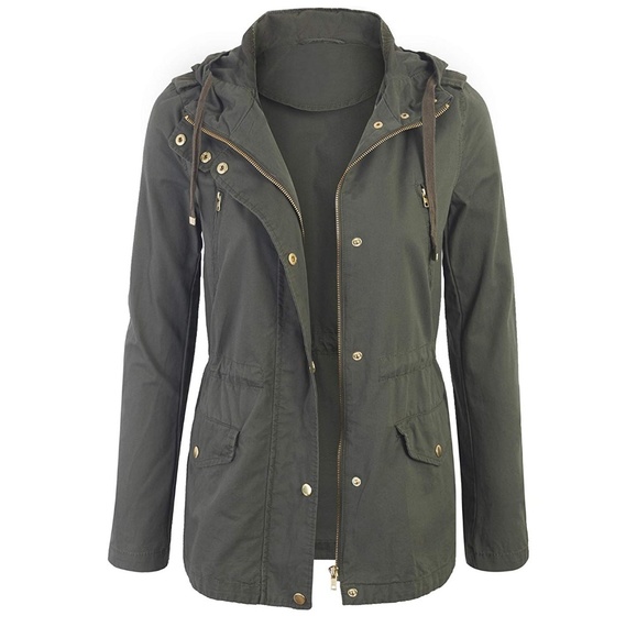 ✨Last One✨ Olive Military Jacket - Picture 2 of 8